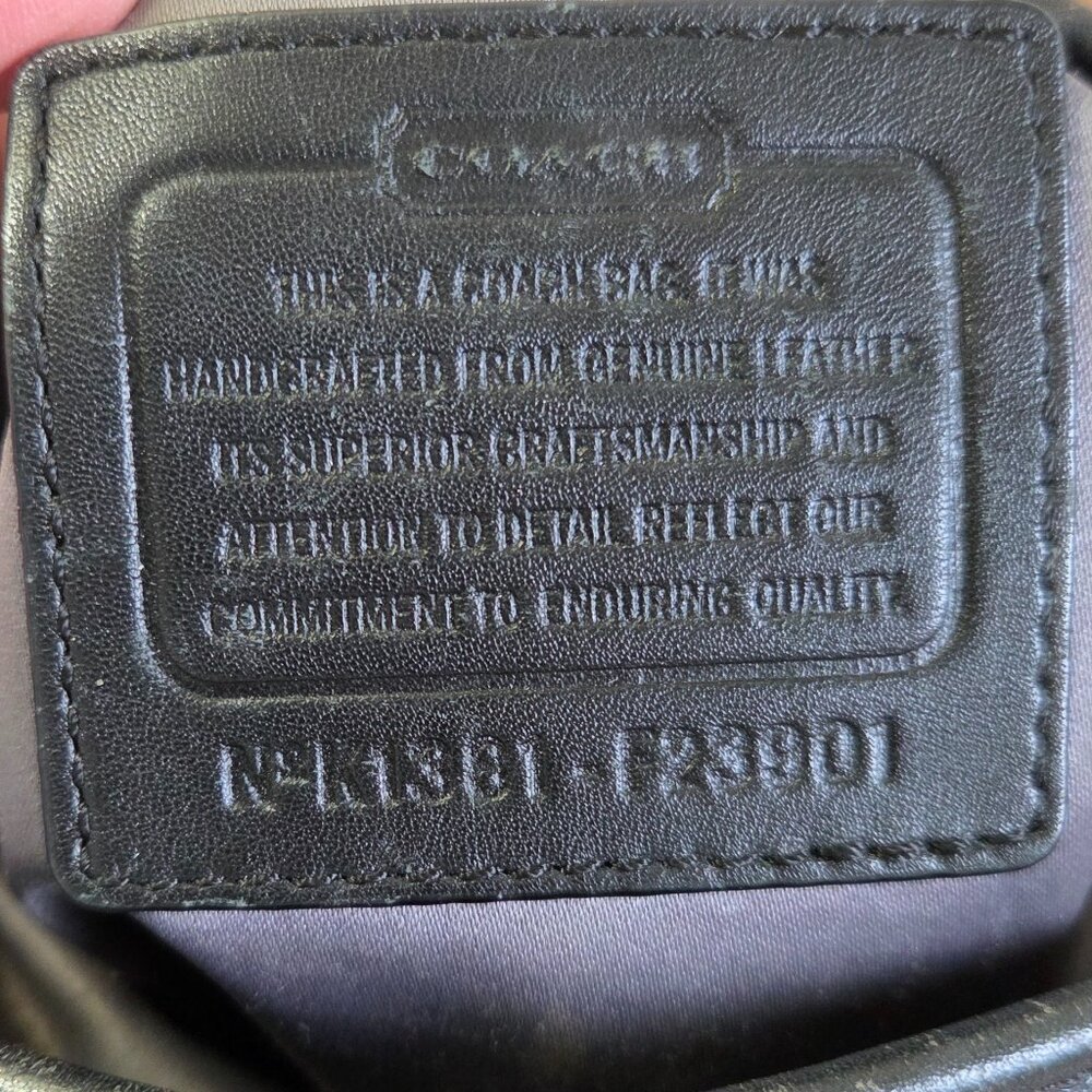 Coach Daisy Mia Black Leather Crossbody Bag Purse - Picture 10 of 16